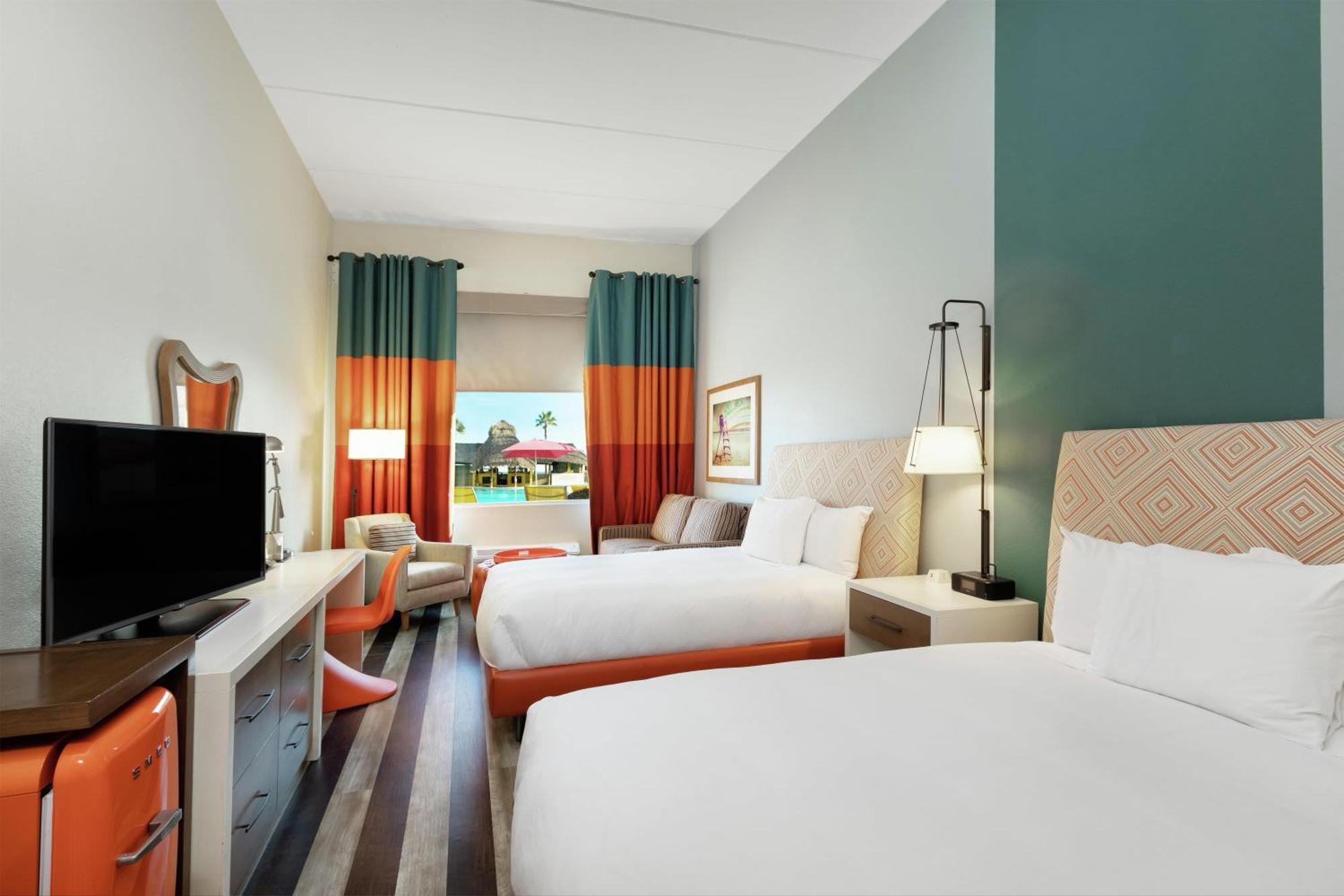 Queen Room Two Queen Beds Pool View